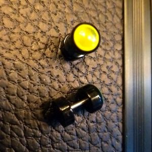 Never worn starter gauge earrings